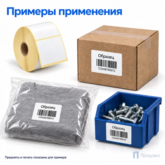 Термоэтикетка ЭКО 58х40 мм (3000 шт, втулка 40 мм)