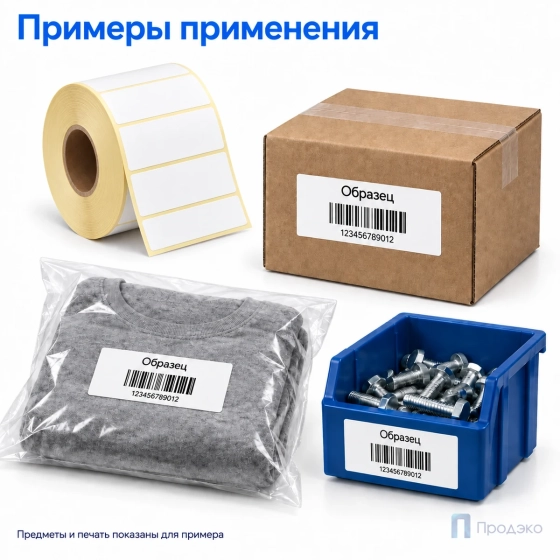 Термоэтикетка ЭКО 58х30 мм (5000 шт, втулка 40 мм)