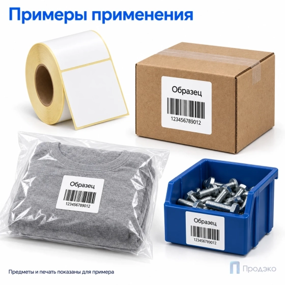 Термоэтикетка ЭКО 58х60 мм (700 шт, втулка 40 мм)