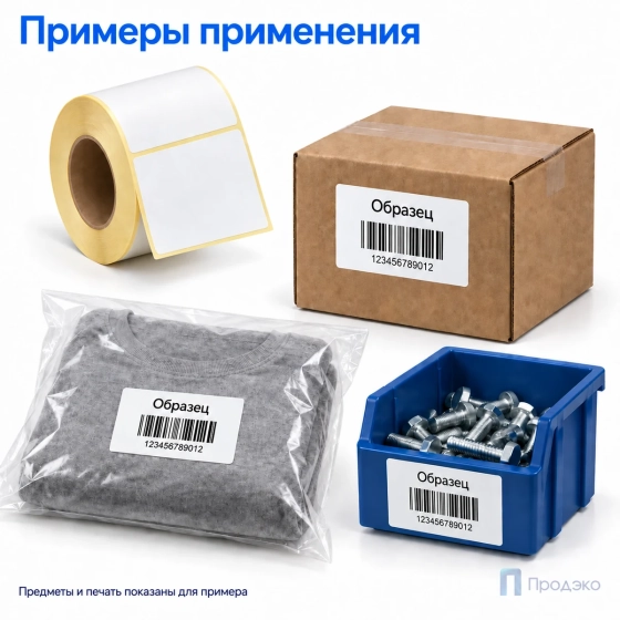 Термоэтикетка ЭКО 58х40 мм (400 шт, втулка 40 мм)