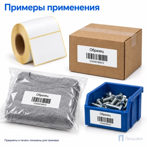 Термоэтикетка ТОП 100х50 мм (500 шт, втулка 40 мм)