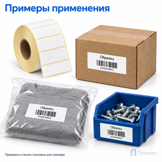 Термоэтикетка ТОП 50х25 мм (2000 шт, втулка 40 мм)