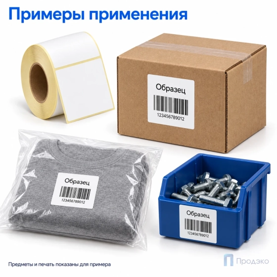 Термоэтикетка ТОП 58х60 мм (500 шт, втулка 40 мм)