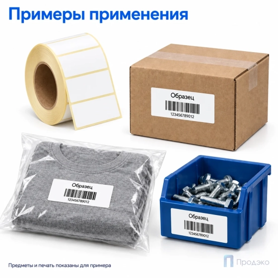 Термоэтикетка ТОП 40х20 мм (1000 шт, втулка 40 мм)