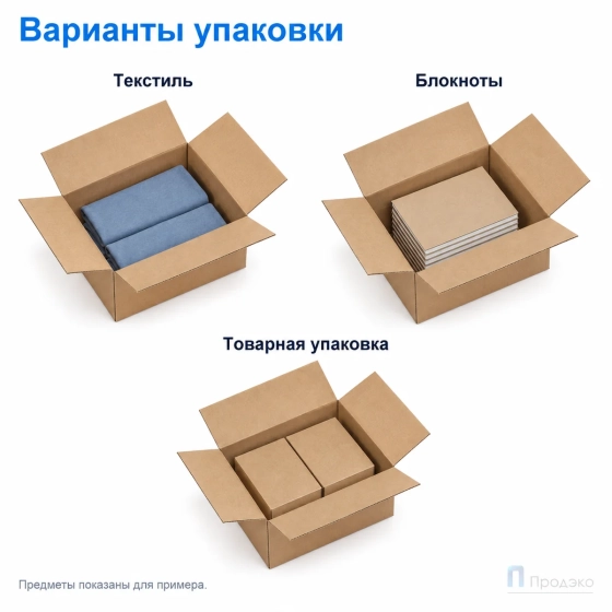 Картонная коробка 400х300х200 (четырёхклапанная, Т24, профиль В, бурая)