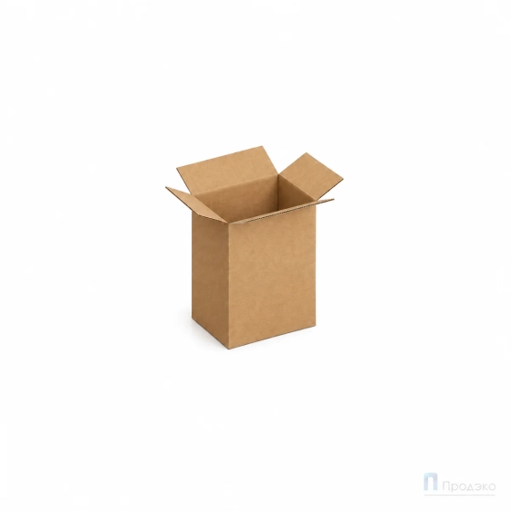 Картонная коробка 230x170x310 (четырёхклапанная, Т22, профиль В, бурая)