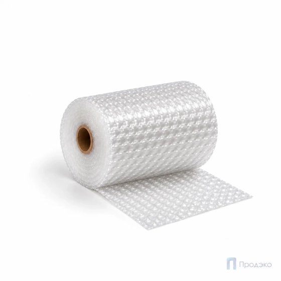 Пузырчатая плёнка 0,5 x 50 м (двухслойная, прозрачная, 40 гр/м2)