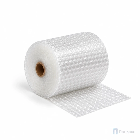 Пузырчатая плёнка 0,5 x 100 м (трехслойная, прозрачная, 60 гр/м2)