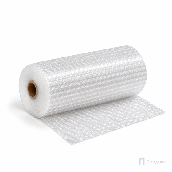 Пузырчатая плёнка 0,6 x 50 м (трехслойная, прозрачная, 60 гр/м2)