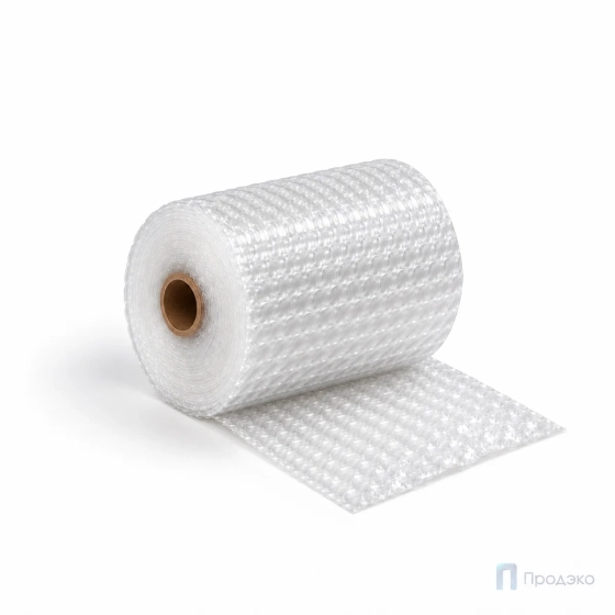 Пузырчатая плёнка 0,3 x 50 м (трехслойная, прозрачная, 60 гр/м2)