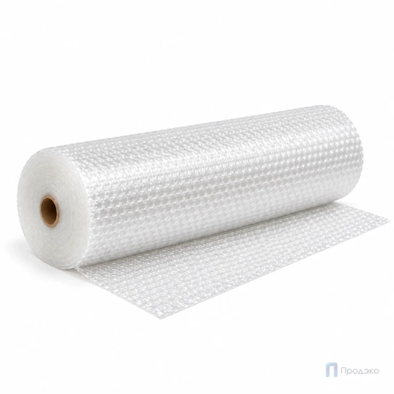 Пузырчатая плёнка 1,5 x 100 м (трехслойная, прозрачная, 150 гр/м2)