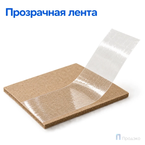 Клейкая лента 50 мм х 66 м (упаковочная, прозрачная, 47 мкм)