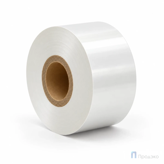 Риббон Hot Stamping Foil Color White 30мм - 183м - 1″ - 30мм - IN