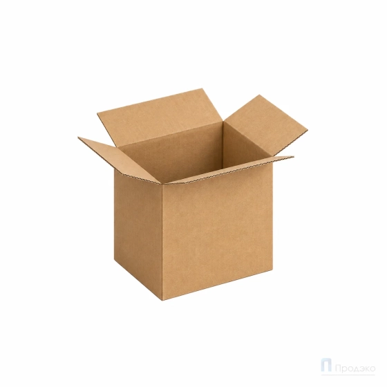 Картонная коробка 400x300x400 (четырёхклапанная, Т23, профиль В, бурая)