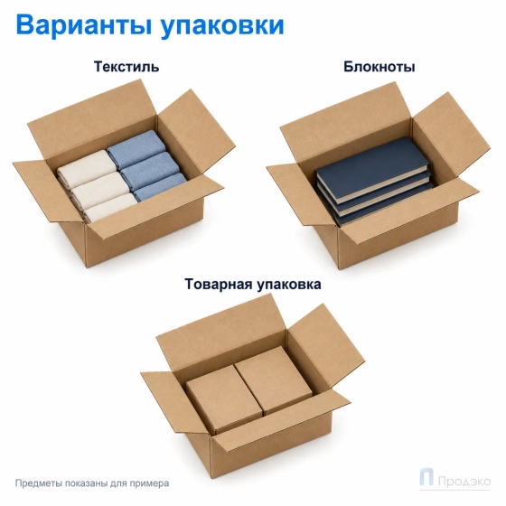 Картонная коробка 170х120х90 (для СДЭК, Т22, профиль В, бурая)