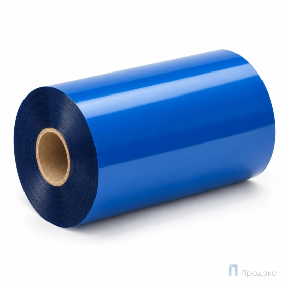 Риббон Wax Blue 110мм - 300м - 1" - 110мм - OUT