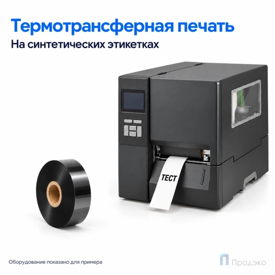 Риббон Wax-Resin 25мм - 450м - 1" - 25мм - OUT