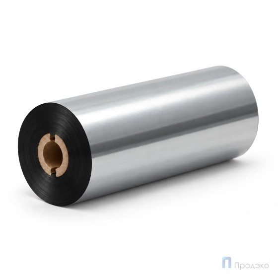 Риббон Resin Premium Color Silver Textile 60мм - 74м - 0,5" - 60мм - OUT