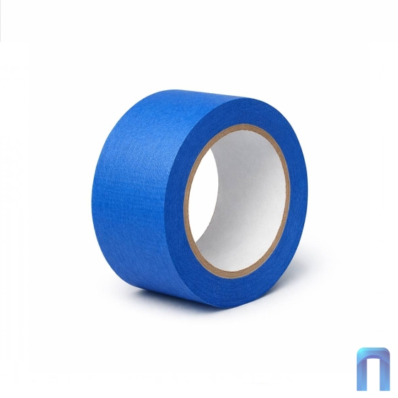 Клейкая лента малярная 50 мм x 50 м (синяя)