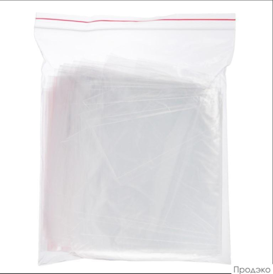 Пакет с замком zip-lock, 15×22см, 35мкм, стандартные, ПВД (100 шт в упаковке)