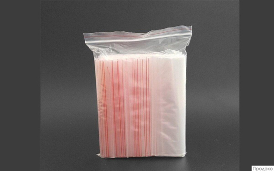 Пакет с замком zip-lock, 18×18см, 35мкм, стандартные, ПВД (100 шт в упаковке)