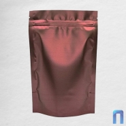 Пакет Дой Пак с замком метал. Коричневый матовый 80×120+(30+30) (50шт/уп)