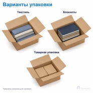Картонная коробка 300x230x160 (четырёхклапанная, Т22 , профиль В, бурая)