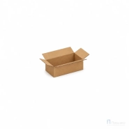 Картонная коробка 250х130х85 (четырёхклапанная, Т21, профиль С, бурая)