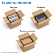 Картонная коробка 320x220x260 (четырёхклапанная, Т22, профиль В, бурая)