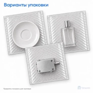 Пузырчатый пакет 30 x 30 cм без клапана (100 шт, трехслойный, прозрачный, 60 гр/м2)