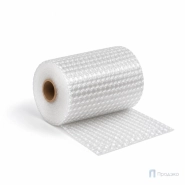 Пузырчатая плёнка 0,4 x 50 м (трехслойная, прозрачная, 60 гр/м2)