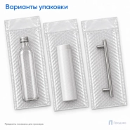 Пузырчатый пакет 18 x 35 cм с клапаном без клея (100 шт, трехслойный, прозрачный, 60 гр/м2)