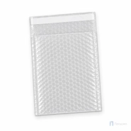 Пузырчатый пакет 15 x 20 cм клеевой клапан 5 см (100 шт, трехслойный, прозрачный, 60 гр/м2)