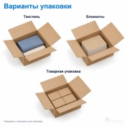 Картонная коробка 400x360x165 (четырёхклапанная, Т24, профиль В, бурая)
