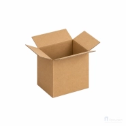 Картонная коробка 400x300x400 (четырёхклапанная, Т23, профиль В, бурая)