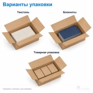 Картонная коробка 410х240х140 (четырёхклапанная, Т24, профиль В, бурая)