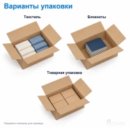 Картонная коробка 600х400х250 (четырёхклапанная, П32, профиль ВС, бурая)