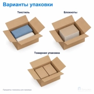 Картонная коробка 400х300х200 (четырёхклапанная, П32, профиль ВС, бурая)