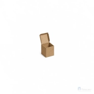 Картонная коробка 90x90x104 (самосборная, Т23, профиль Е, бурая)