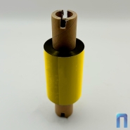 Риббон Wax-Resin Color Gold Textile 57мм - 74м - 0.5" - 110мм - OUT
