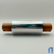 Риббон Resin Premium Color Silver Textile 64мм - 74м - 0,5" - 110мм - OUT