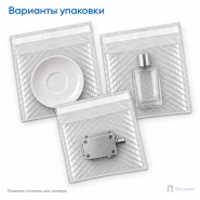 Пузырчатый пакет 25 х 25 см (трехслойный, клеевой клапан 5 см)