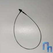 Биркодержатель пластик 185 мм (чёрная, 500шт)