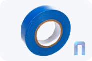Изолента 19 мм х 25 м (синяя, 150 мкм)