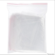 Пакет с замком zip-lock, 40×50см, 70мкм, с бегунком, ПВД, 100шт в упаковке
