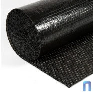 Пузырчатая плёнка 1,5 x 100 м (трехслойная, черная, 150 кв.м.)