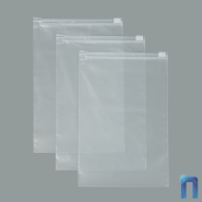 Пакет с замком zip-lock, 20×30см, 70мкм, с бегунком, ПВД, 100шт в упаковке