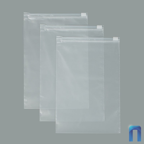 Пакет с замком zip-lock, 25×35см, 70мкм, с бегунком, 100шт в упаковке