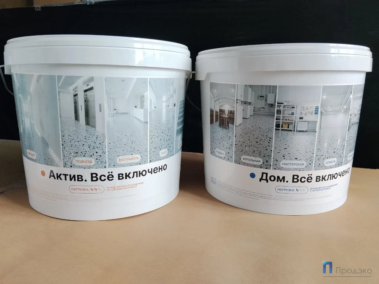 Маркировка пластиковых ведер Актив и Дом