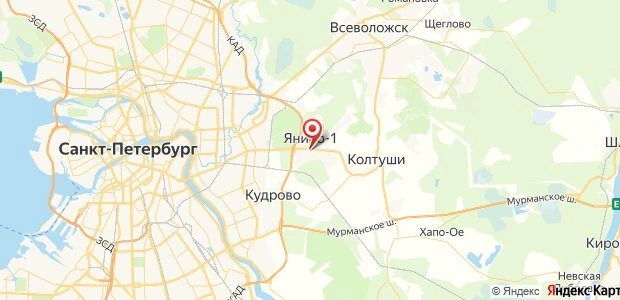 Склад Продэко отмечен на карте: Шоссейная улица, 50А/2